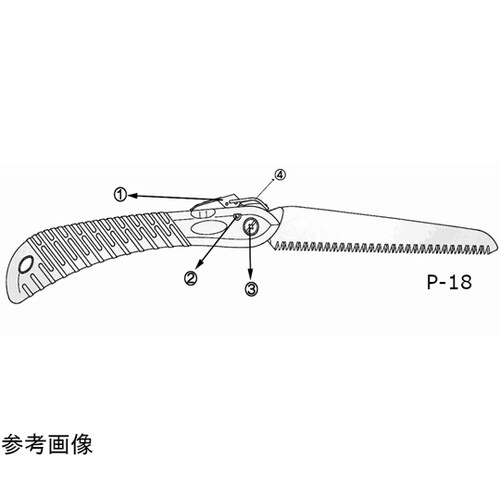 P−18/18H用柄一式 999P01
