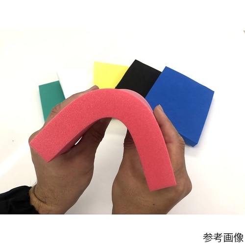 硬質カラースポンジ 発泡ポリエチレン 赤