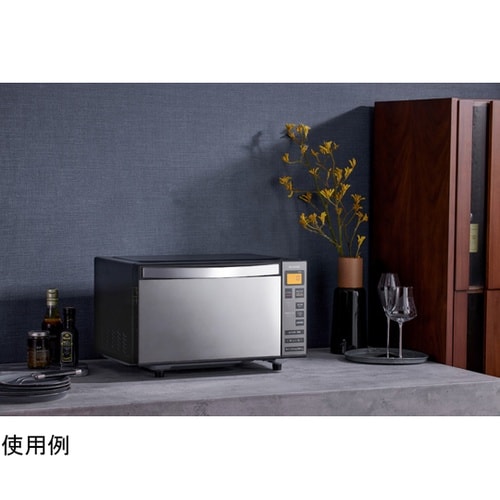 電子レンジ フラットテーブル ミラーガラ