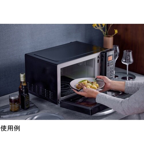 電子レンジ フラットテーブル ミラーガラ