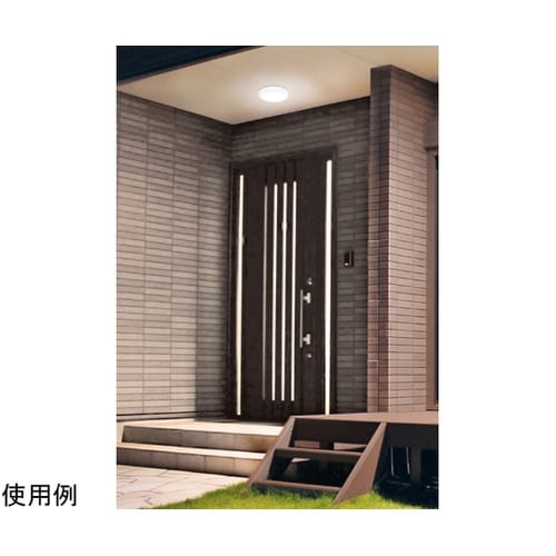 ポーチ・浴室灯 円型 1000lm昼白色