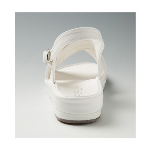 防汚抗菌防臭フットベットサンダル ホワイ