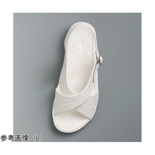 防汚抗菌防臭フットベットサンダル ホワイ