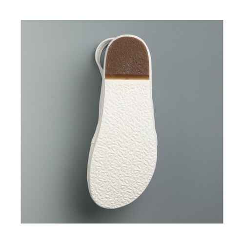 防汚抗菌防臭フットベットサンダル ホワイ