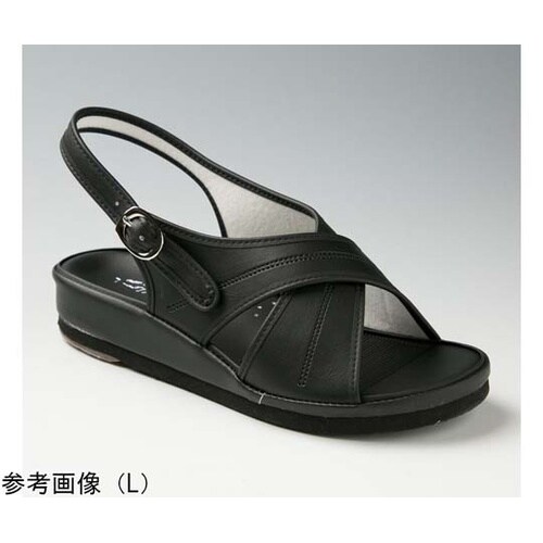 防汚抗菌防臭フットベットサンダル ブラッ