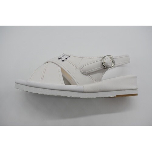 消臭クロスサンダル ホワイト L 760