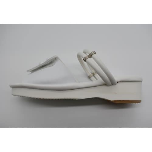 2WAY面ファスナーサンダル ホワイト