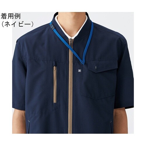 CAREAN 半袖ブルゾン COOL D