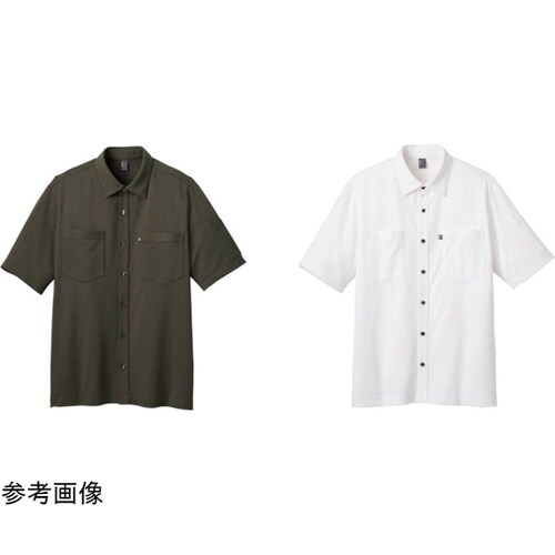 CAREAN 半袖ニットシャツ T/C