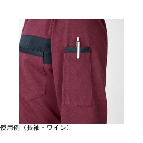 CAREAN 長袖ポロシャツ T/C K