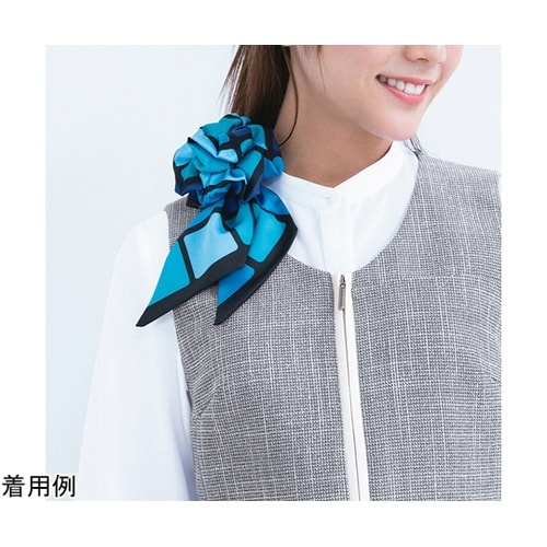 ENJOY スカーフ 560−6 ブルー