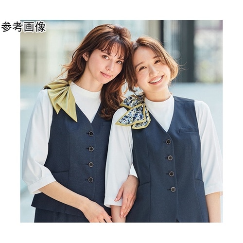 ENJOY スカーフ リバーシブル ブル