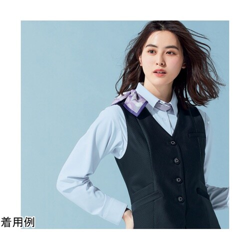 ENJOY スカーフリボン パープル E