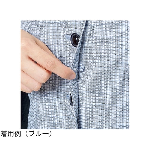 ENJOY 半袖オーバーブラウス ラベン