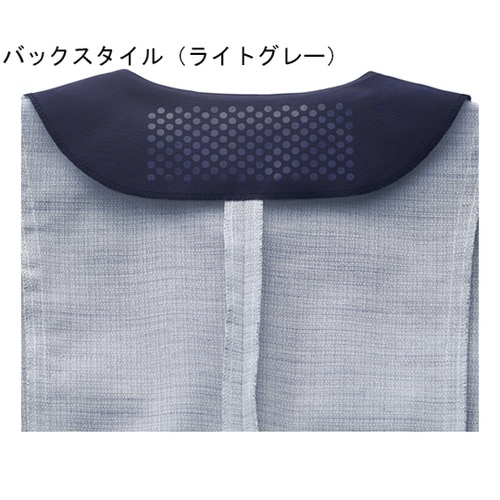 ENJOY フリル付半袖オーバーブラウス