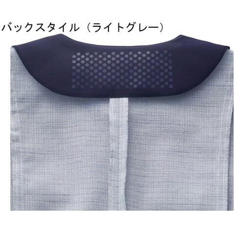 ENJOY フリル付半袖オーバーブラウス