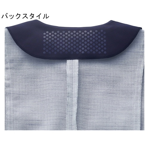 ENJOY フリル付半袖オーバーブラウス