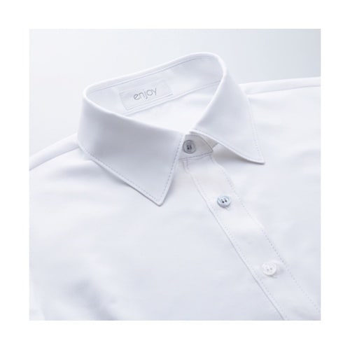 ENJOY 半袖シャツブラウス CLEA