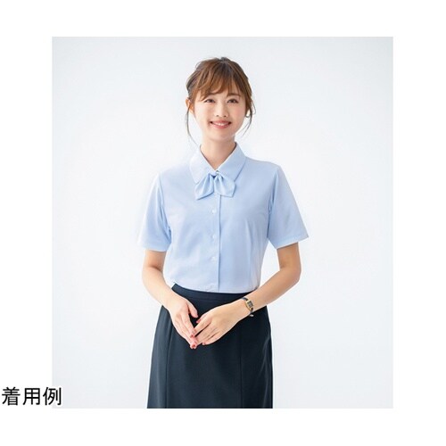 ENJOY 半袖シャツブラウス TRIC