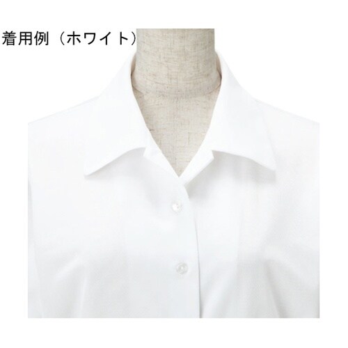 ENJOY 半袖シャツブラウス TRIC