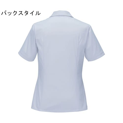 ENJOY 半袖リボンブラウス TRIC