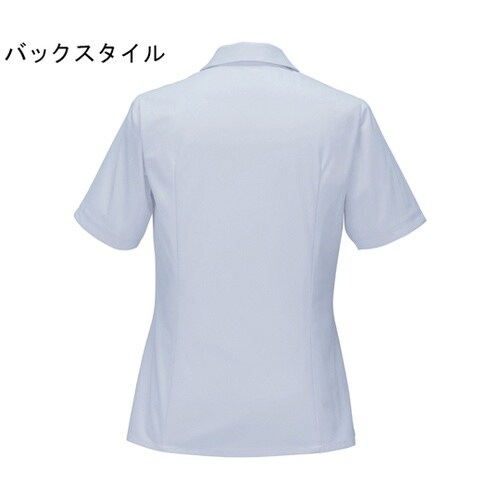 ENJOY 半袖リボンブラウス TRIC