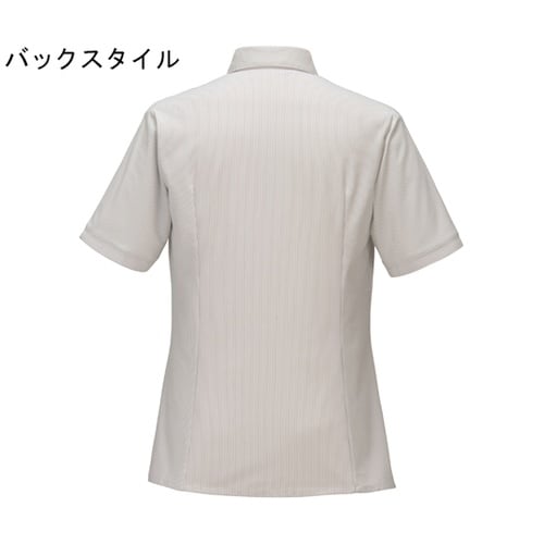 ENJOY 半袖シャツブラウス TRIC