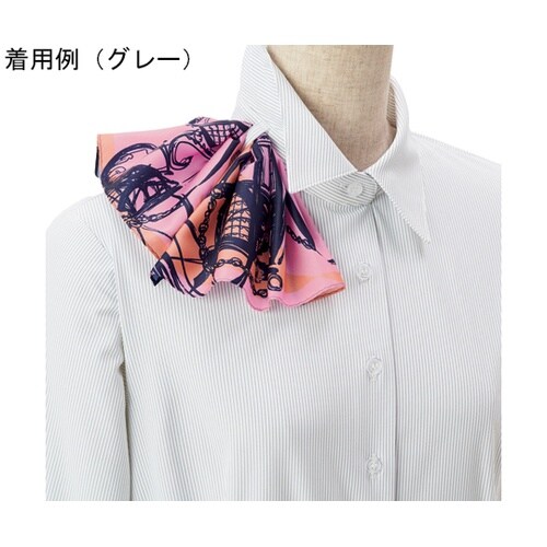 ENJOY 半袖シャツブラウス TRIC