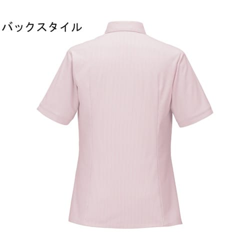 ENJOY 半袖シャツブラウス TRIC