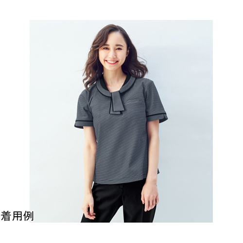 ENJOY タイ付ポロシャツ MARIN