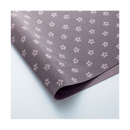 ENJOY ポロシャツ 花モノグラム ピ