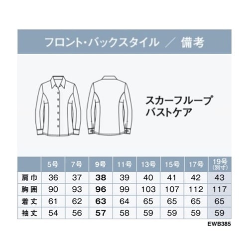 ENJOY 長袖ブラウス Softkar