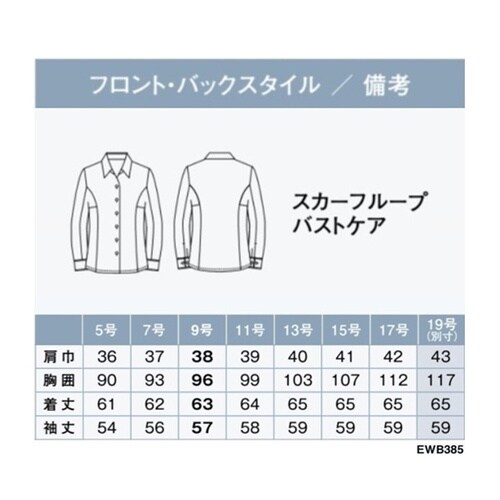 ENJOY 長袖ブラウス Softkar