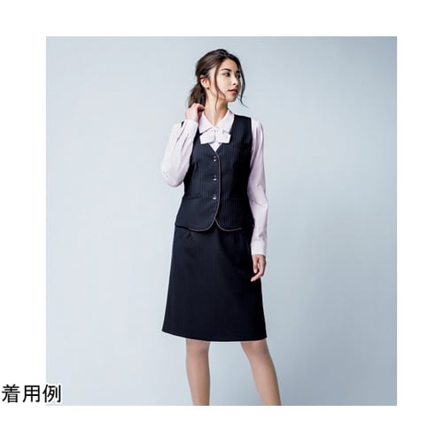 ENJOY 長袖リボンブラウス Soft