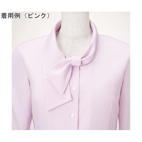 ENJOY 長袖リボンブラウス AIR