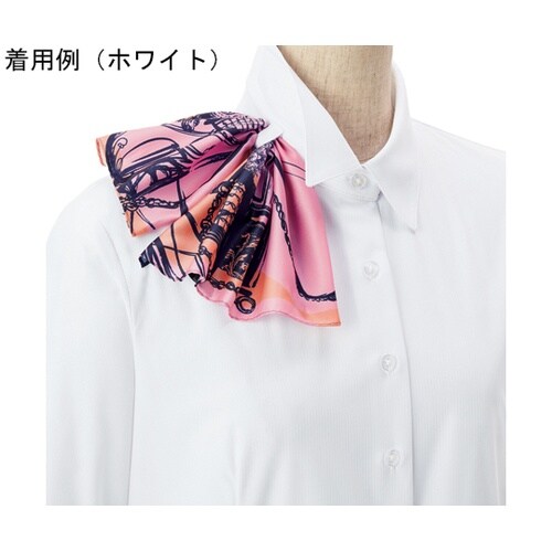 ENJOY 長袖シャツブラウス TRIC