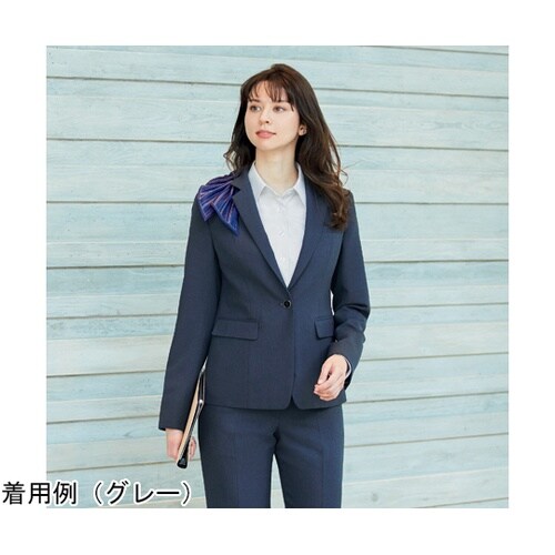 ENJOY 長袖シャツブラウス TRIC