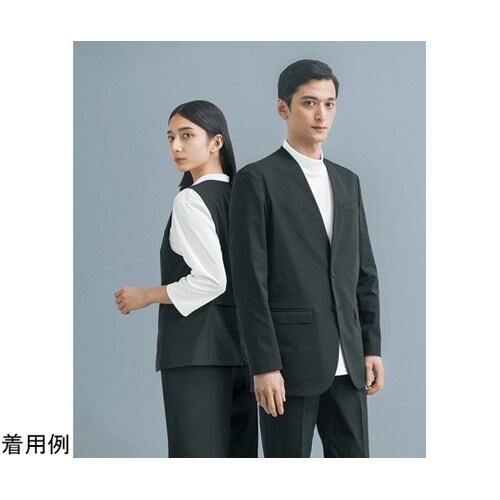 ENJOYNoir ノーカラージャケット