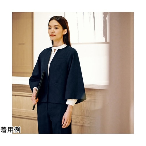 ENJOYNoir ノーカラージャケット