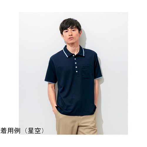 HEARTGREEN 半袖ポロシャツ 星