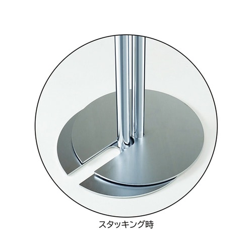 ロープパーティション スタッキングタイプ