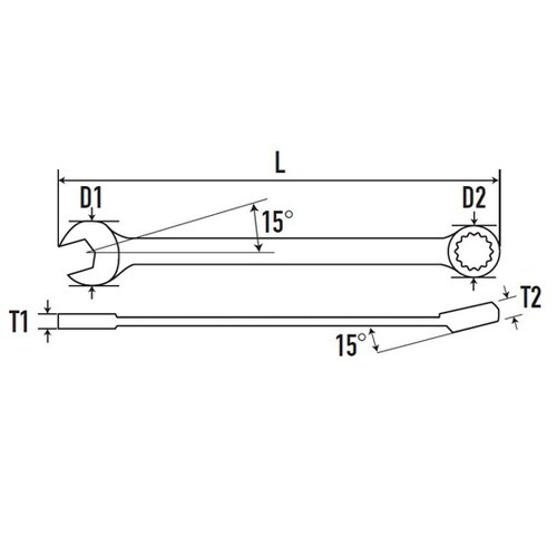 コンビネーションレンチ CW24