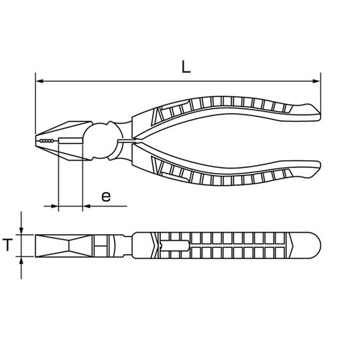 ペンチ(圧着機能付) J200PC