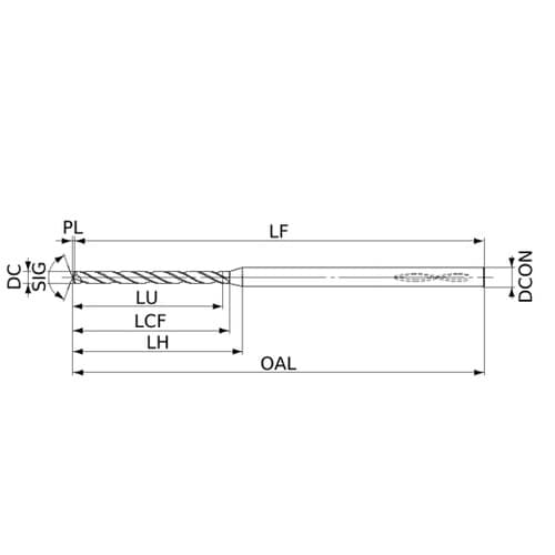 WSTARドリル MVS 0250X07
