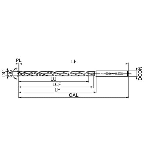 WSTARドリル MVS 0450X10