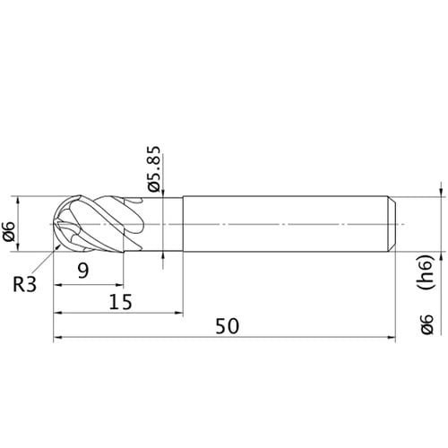 スマートミラクルエンドミル VQ4SVB