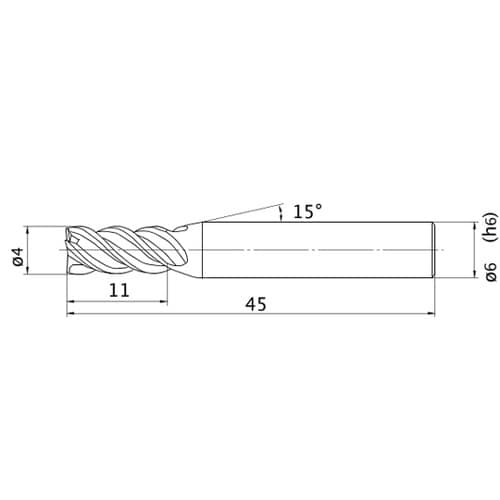 エムスターエンドミル MSMHD D04