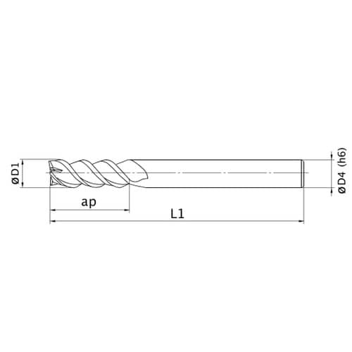 スマートミラクルエンドミル VQMHZV