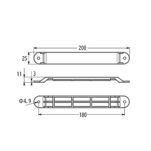 結束バンド用ケーブルサポート(耐熱・耐候