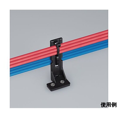 結束バンド用L型ケーブルサポート(耐熱・
